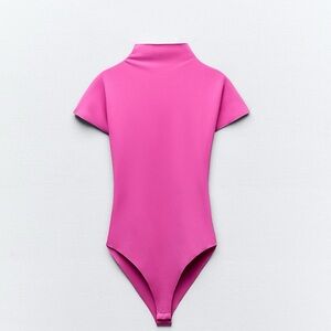 ZARA MOCK NECK BODYSUIT